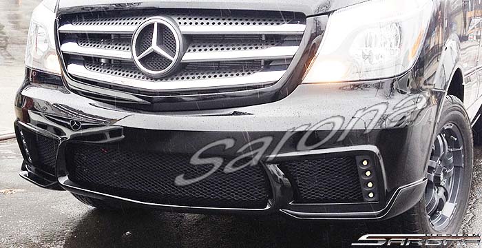 Custom Mercedes Sprinter  Van Front Bumper (2007 - 2013) - $990.00 (Part #MB-130-FB)